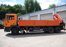 Fahrzeug Krandienst und Containerdienst Naber Ahlen
